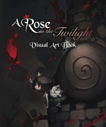 A rose in the twilight Artbook cover