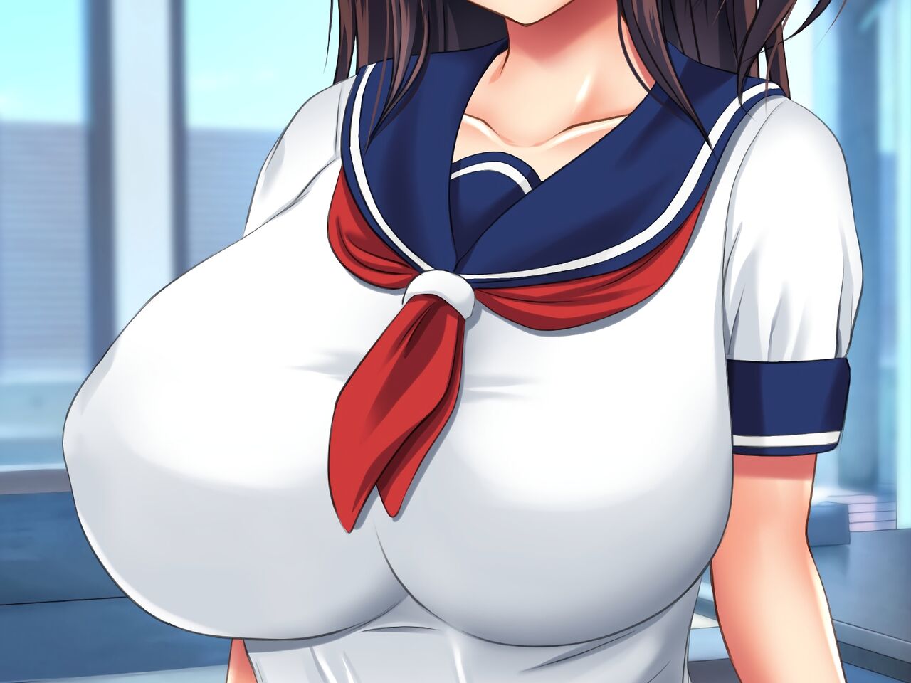 Kyonyu Sugiru Oyako Ni Dosukebesei Shido Suru Kyochin no Kateikyoshi Part 2 page 5 full