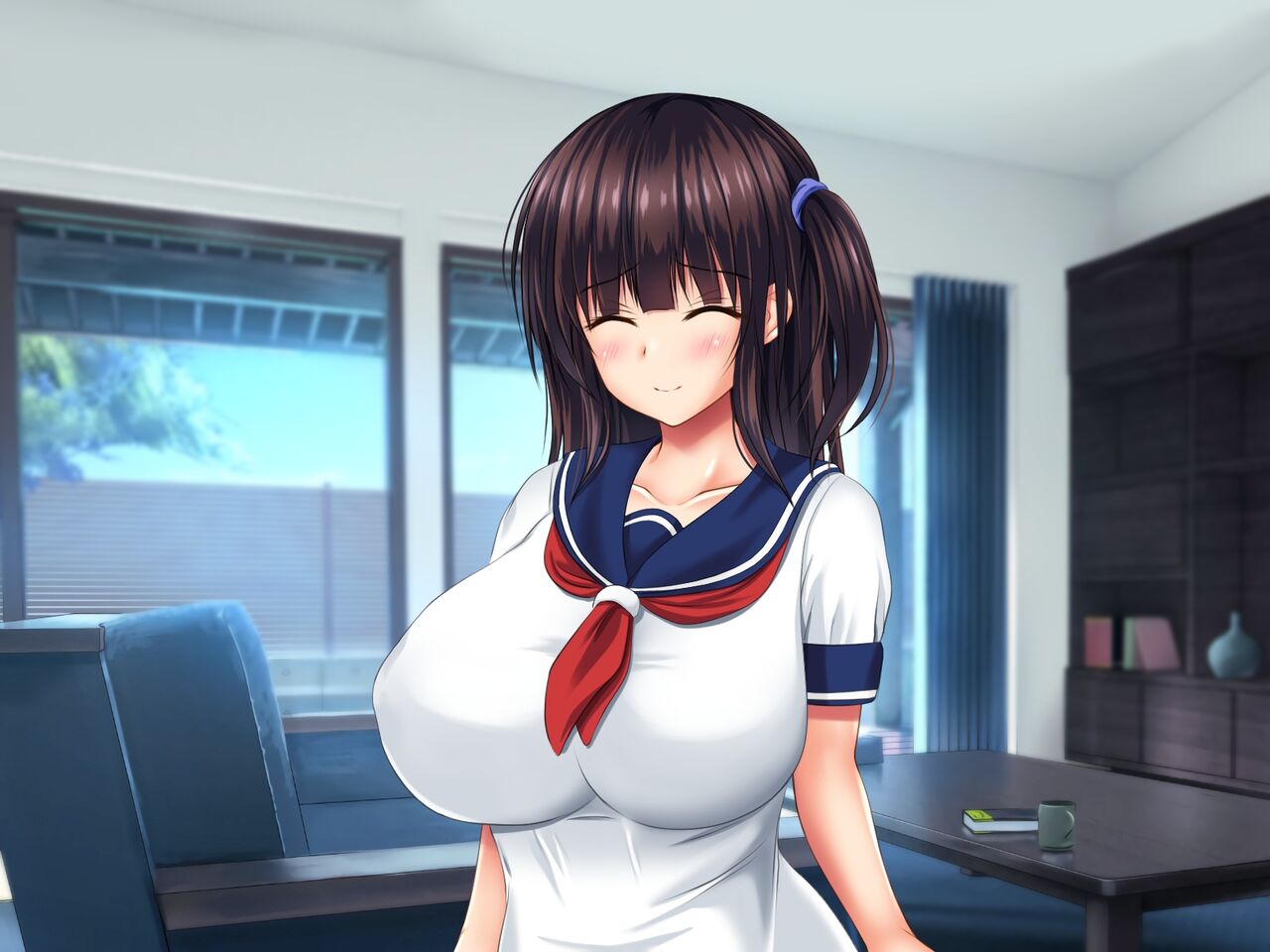 Kyonyu Sugiru Oyako Ni Dosukebesei Shido Suru Kyochin no Kateikyoshi Part 2 page 7 full