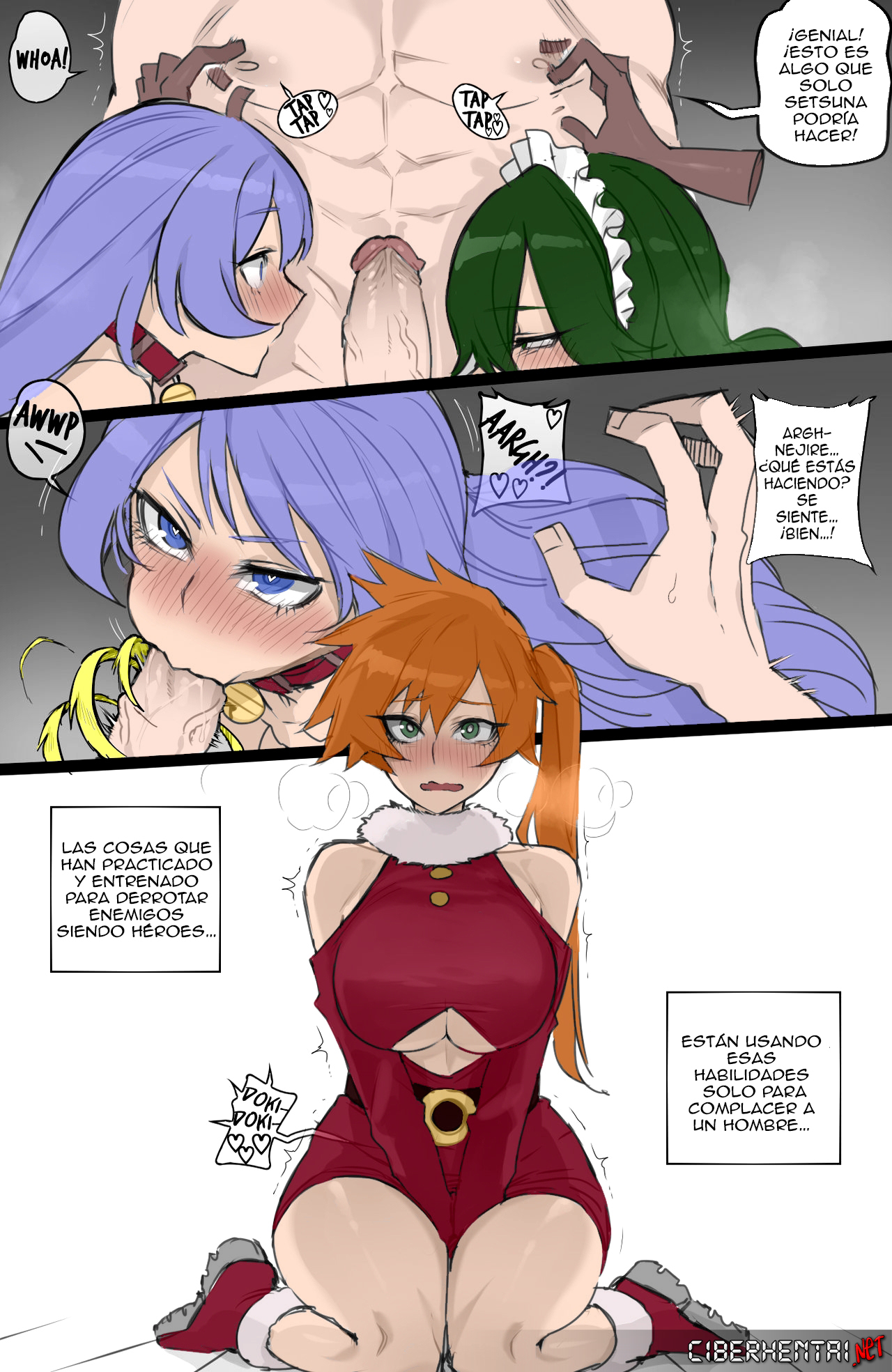 MY HERO Christmas HAREM page 8 full