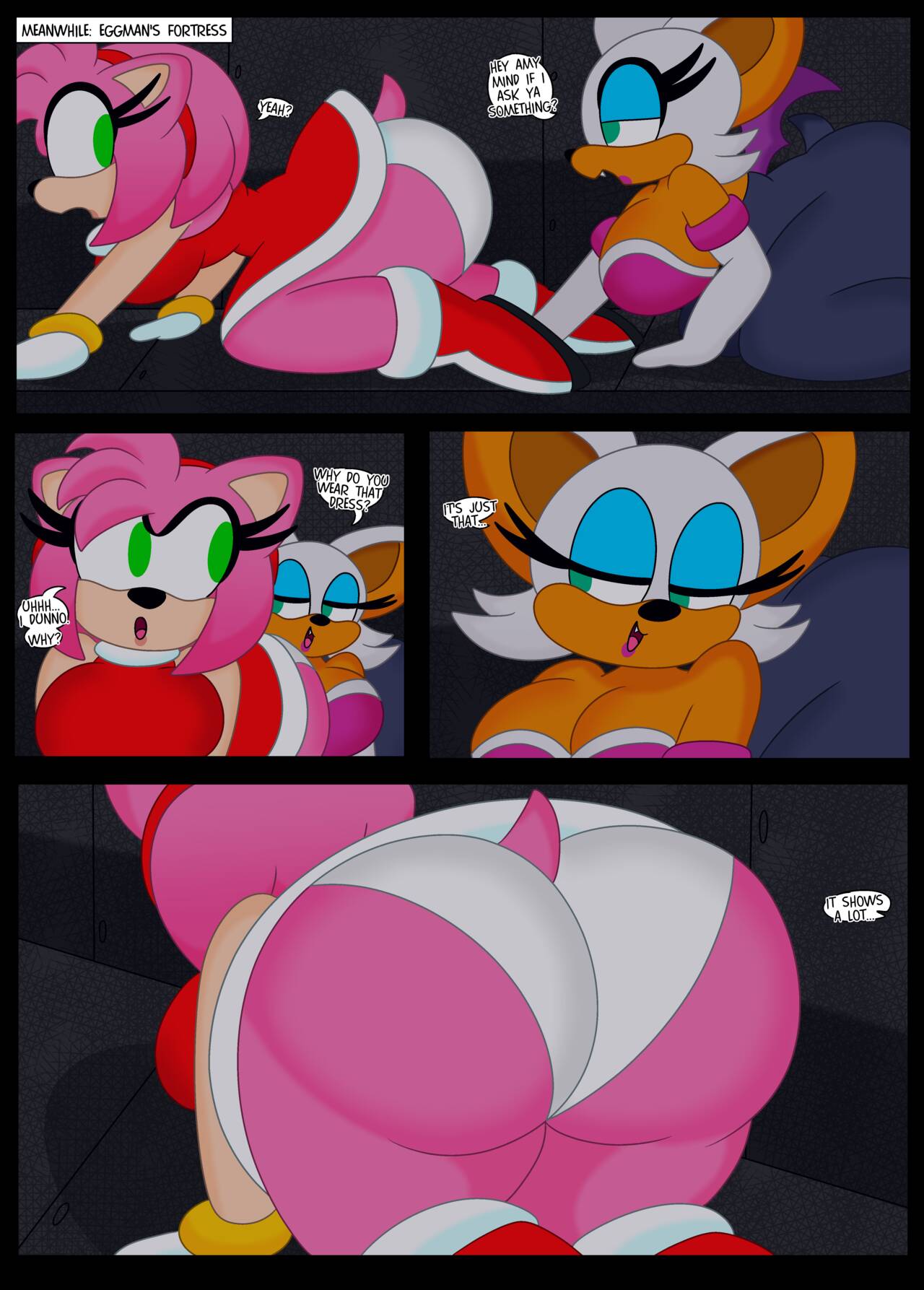 Amy Rose: Bat's Got Your Tail! page 2 full