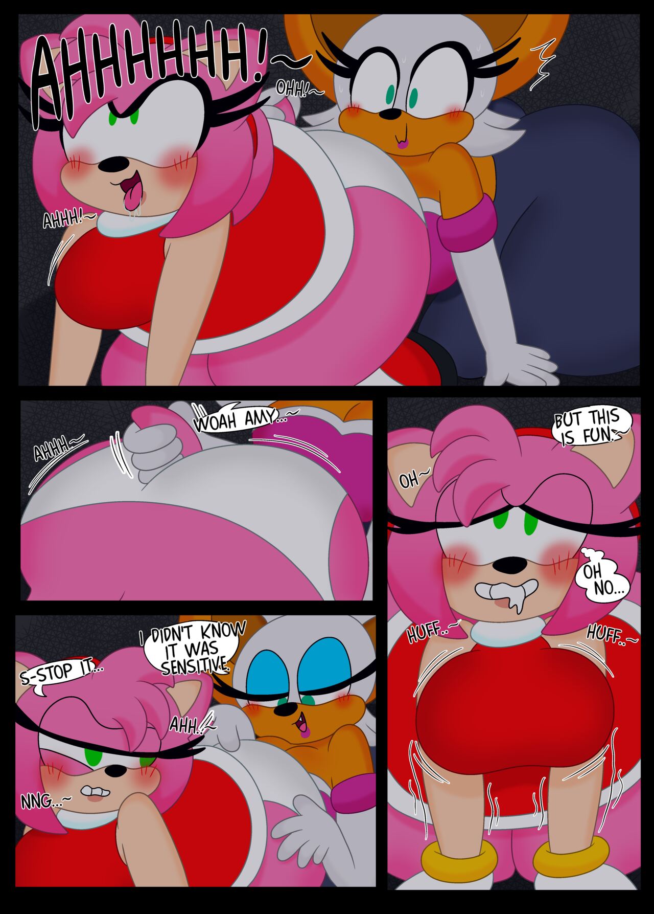 Amy Rose: Bat's Got Your Tail! page 4 full