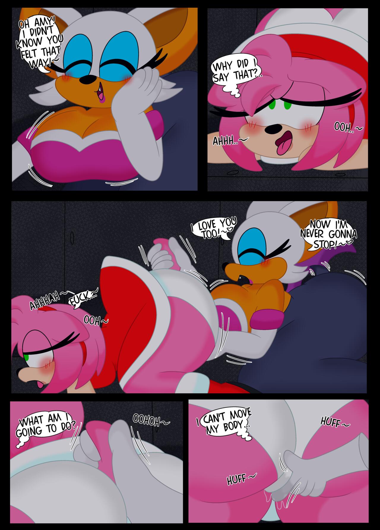 Amy Rose: Bat's Got Your Tail! page 7 full