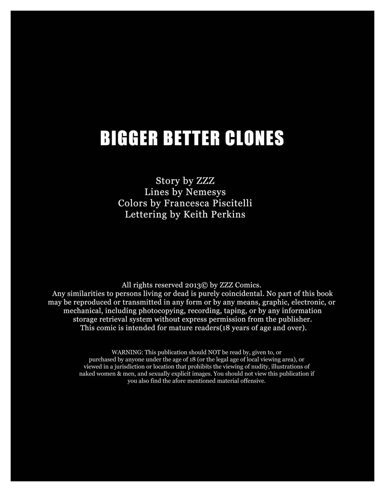 ZZZ Comics - Bigger Better Clones page 2 full