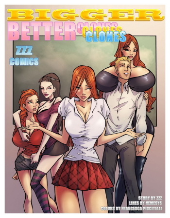 ZZZ Comics - Bigger Better Clones cover