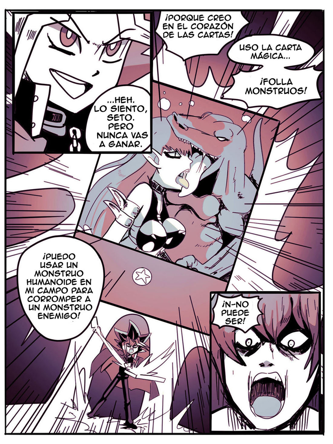 Dark Magician Girl VS Blue Eyes White Dragon page 2 full