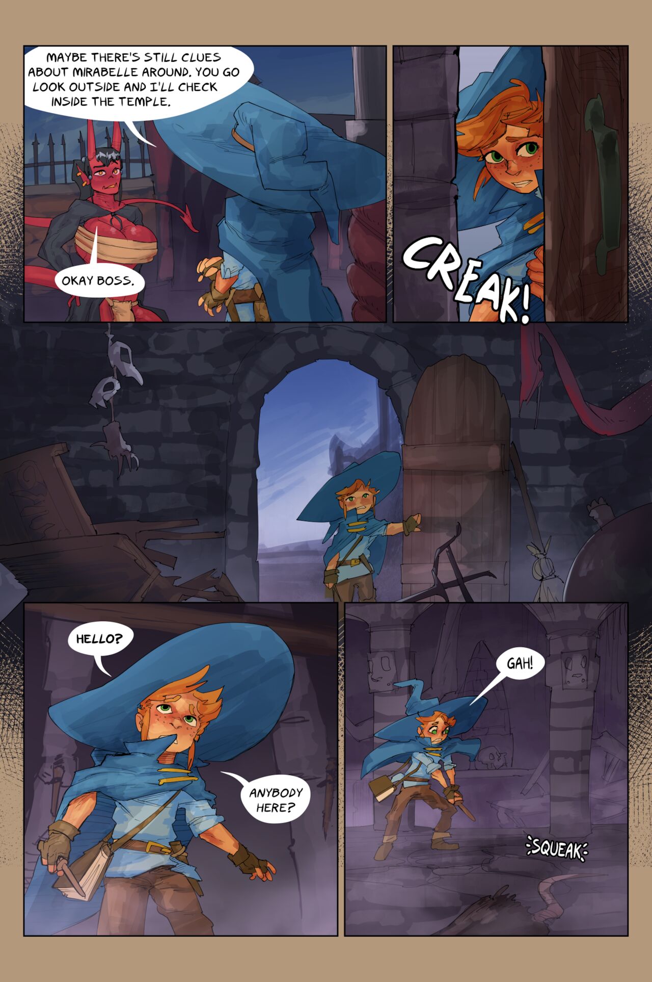 A Boy and His Familiar, Chapter 3 page 5 full