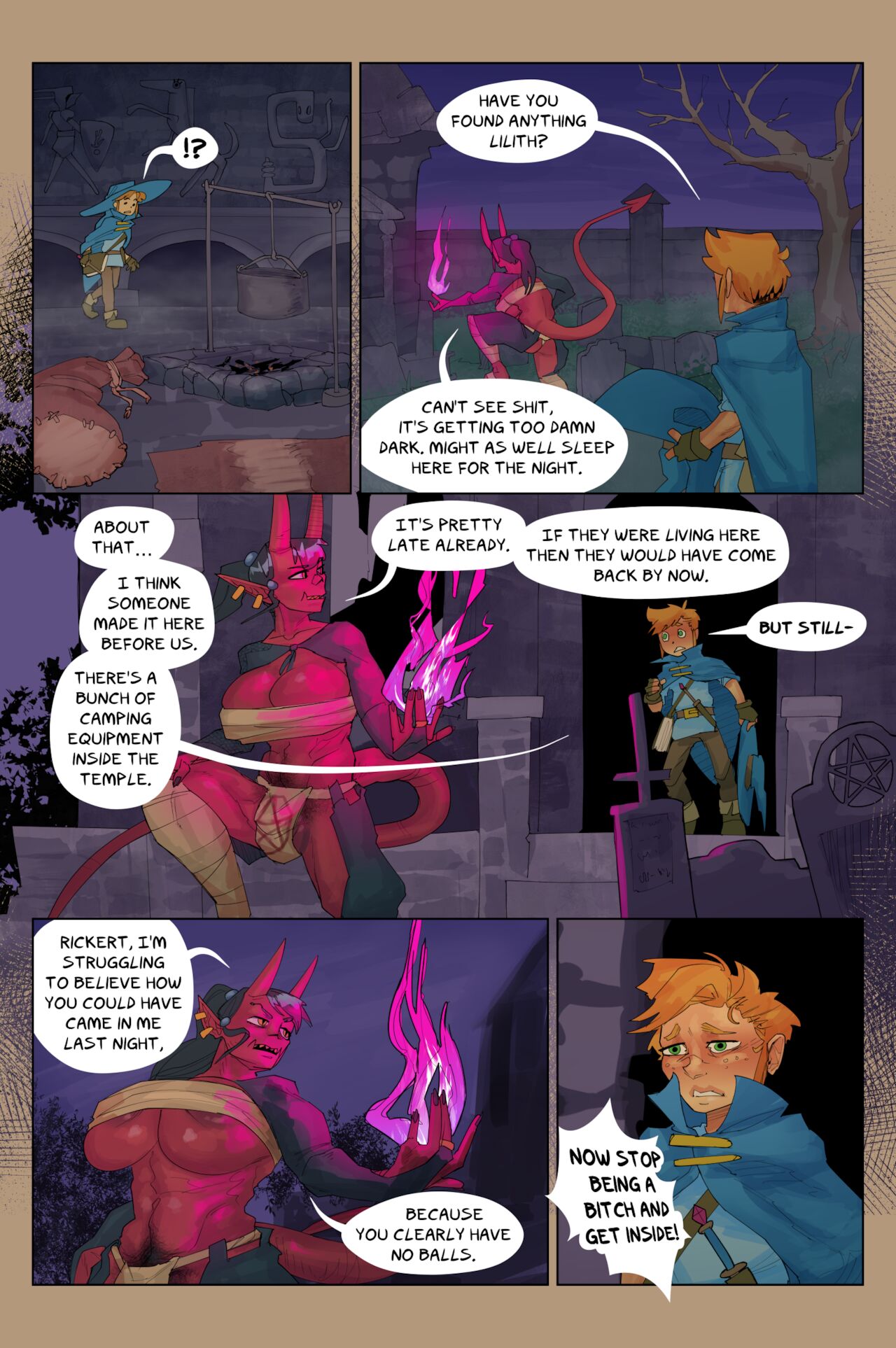 A Boy and His Familiar, Chapter 3 page 6 full