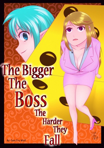 The Bigger the Boss: The Harder They Fall Uncensored cover