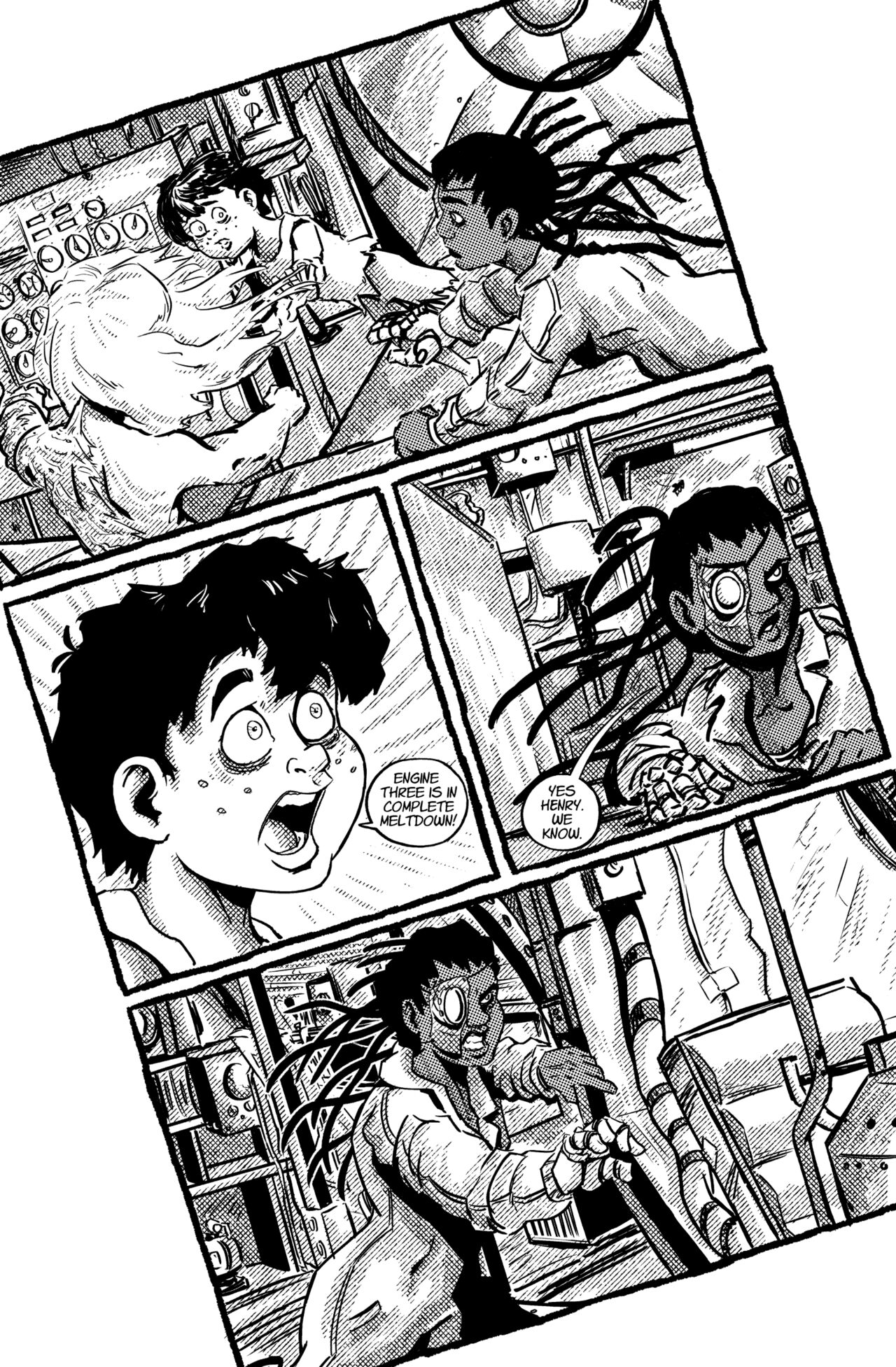 The Last Aviatrix Issue 3 by Buster Cagle page 10 full