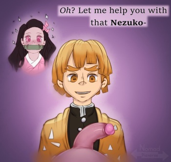 Zenitsu x Nezuko cover