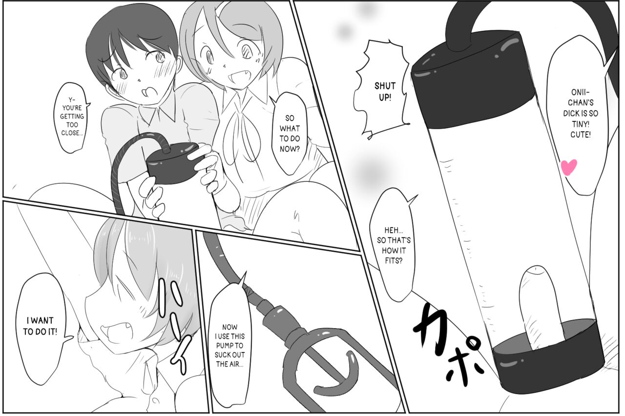 Onii-chan to Penis Zoudai Pump o Tsukaou l Let's use a Penis Enlargement Pump with Onii-chan page 6 full