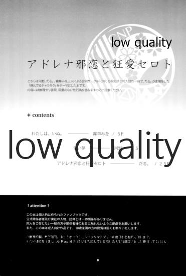 アドレナ邪恋と狂愛セロト page 2 full