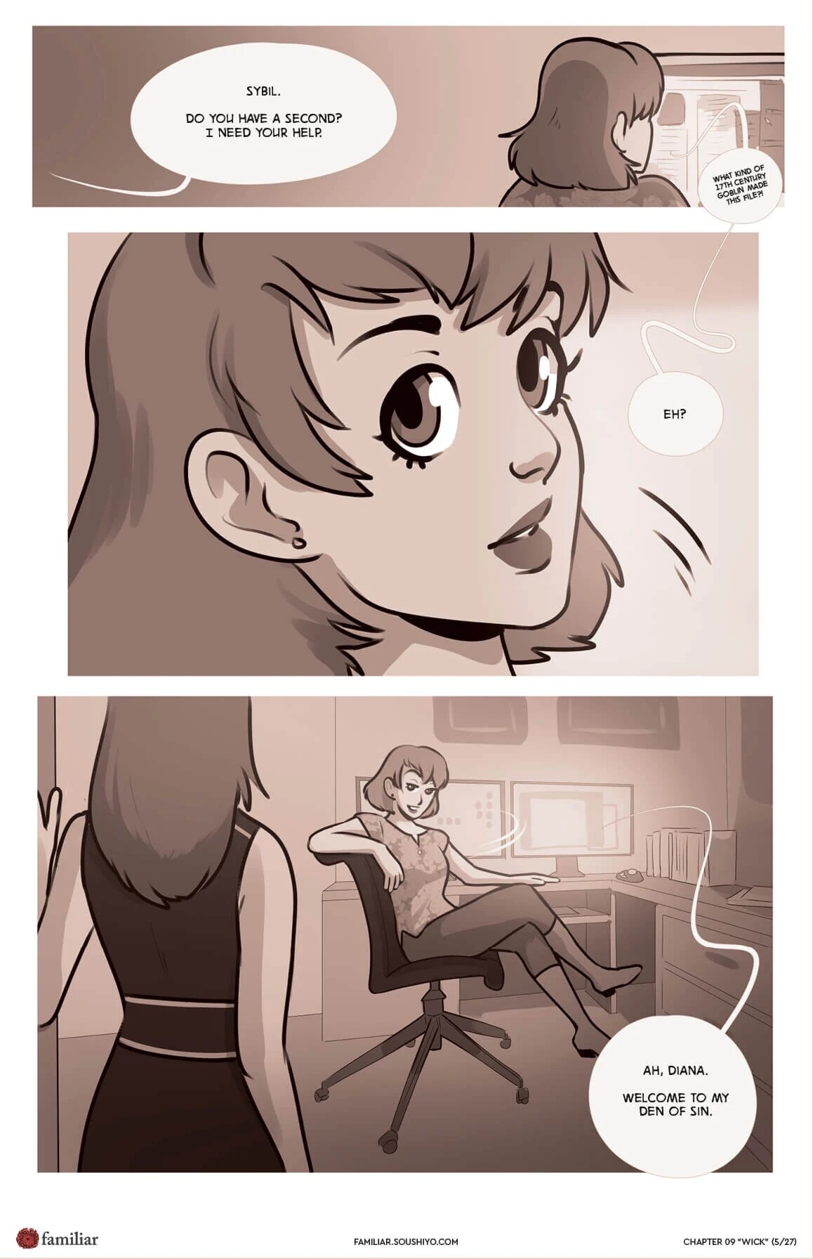 Familiar  - Act 2 - Chapter 09 - Wick - english page 6 full