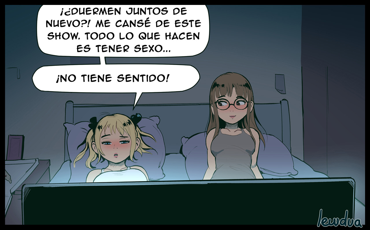 Watching a Series – Nessie and Karen page 5 full