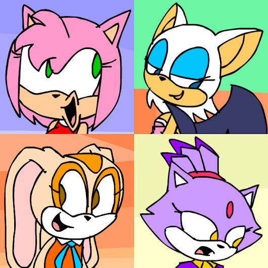 Sonic Girls page 3 full
