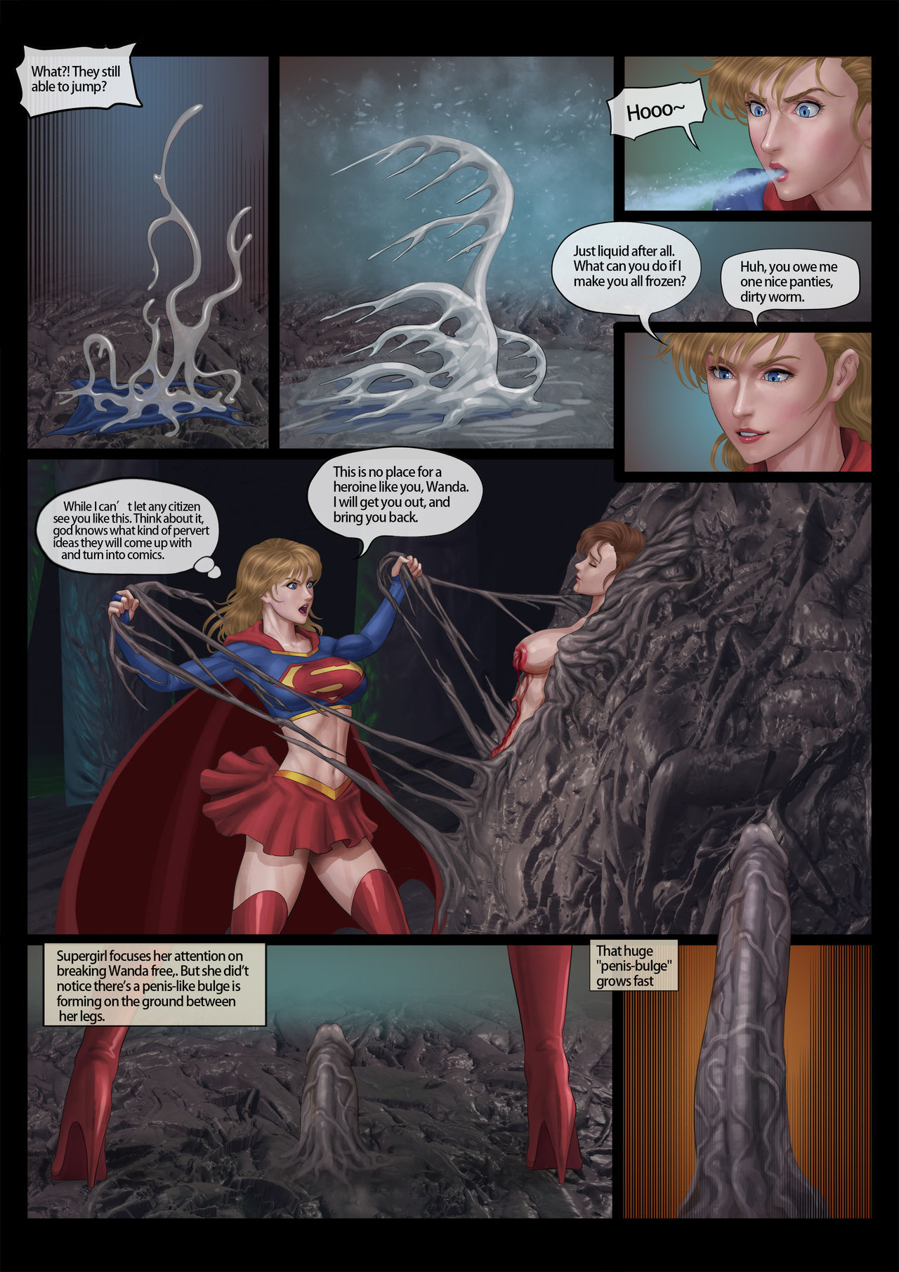 Heroine's Pussyventure Part 2 page 2 full