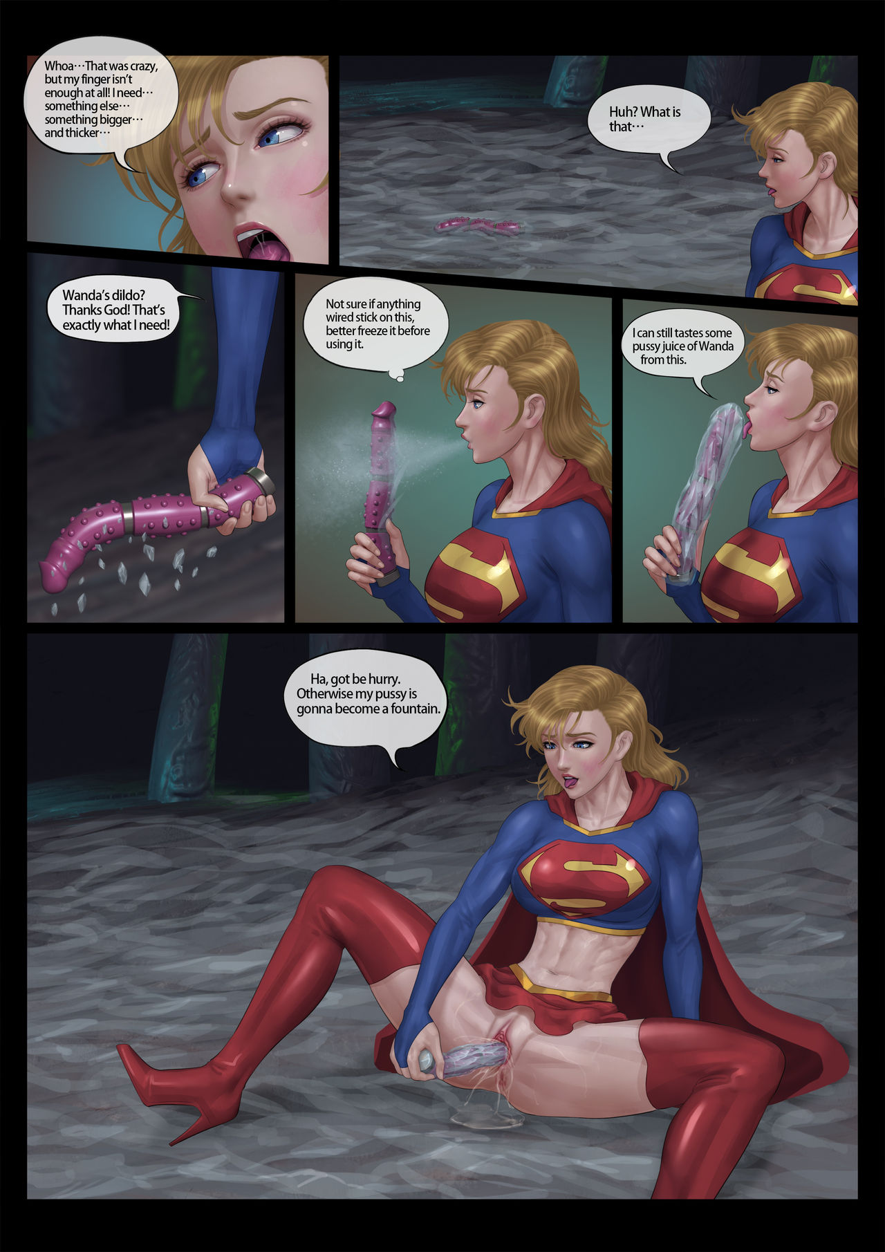 Heroine's Pussyventure Part 2 page 6 full