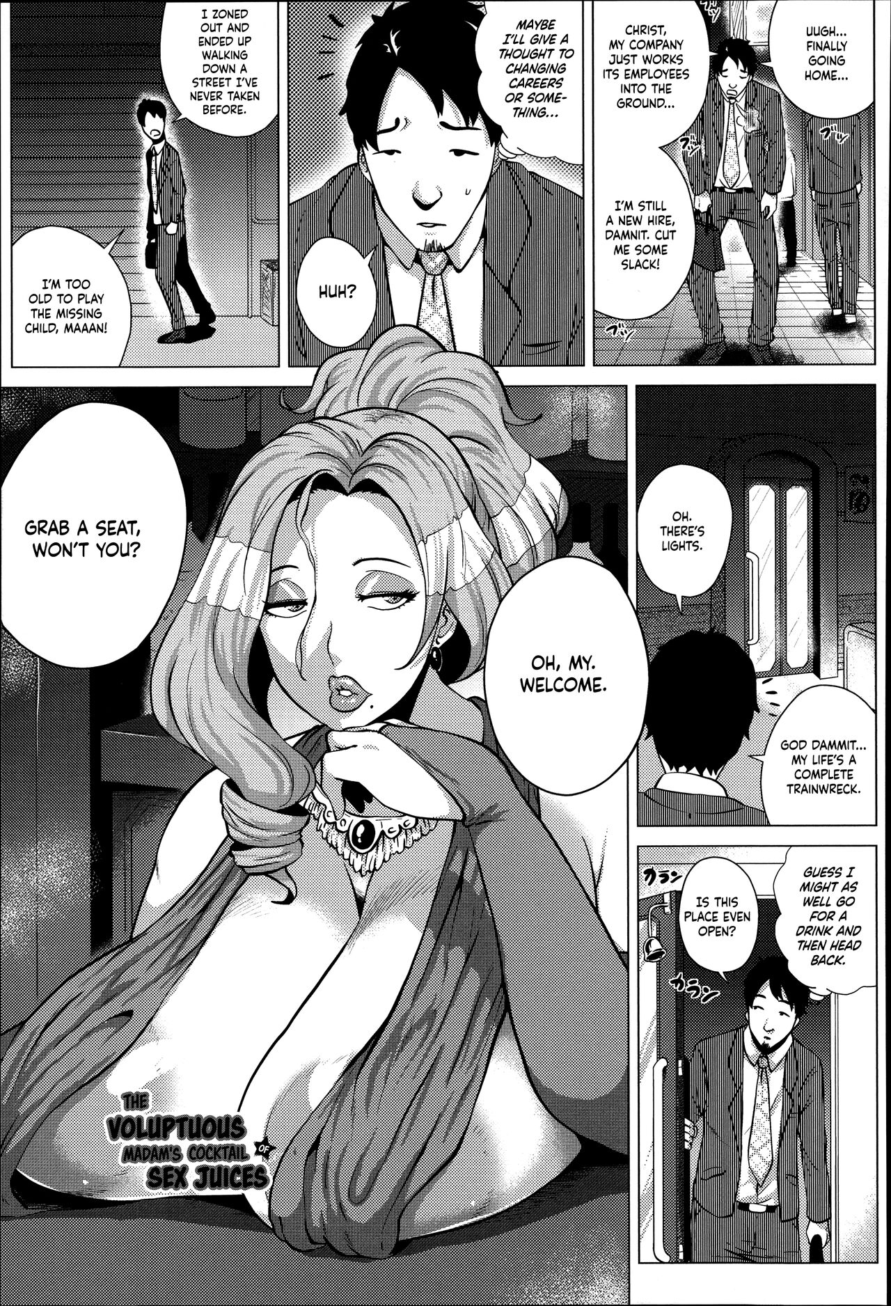 Youen Mama no Injiru Kakuteru | The Voluptuous Madam's Cocktail of Sex Juices page 1 full