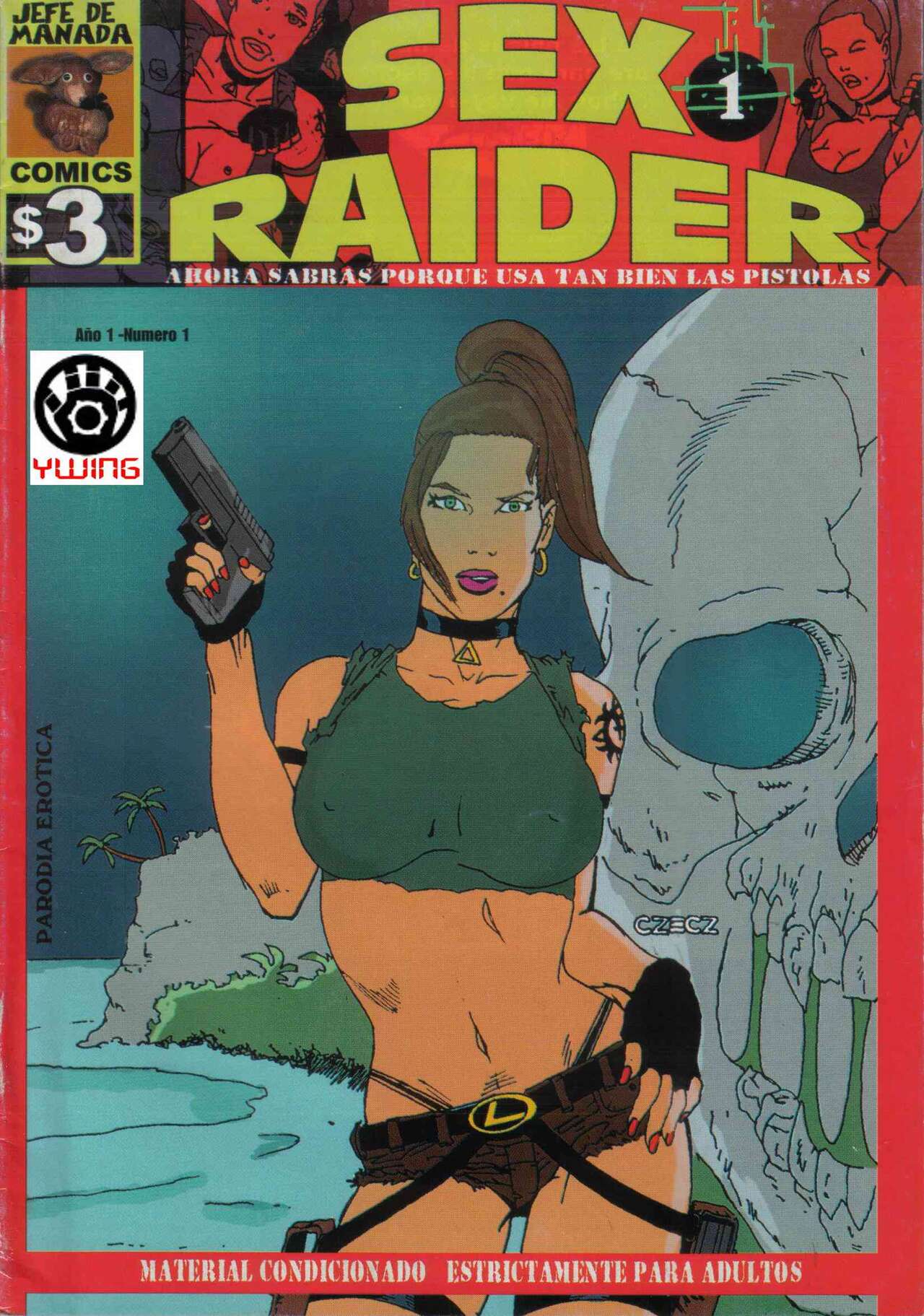 Sex Raider #1 page 1 full