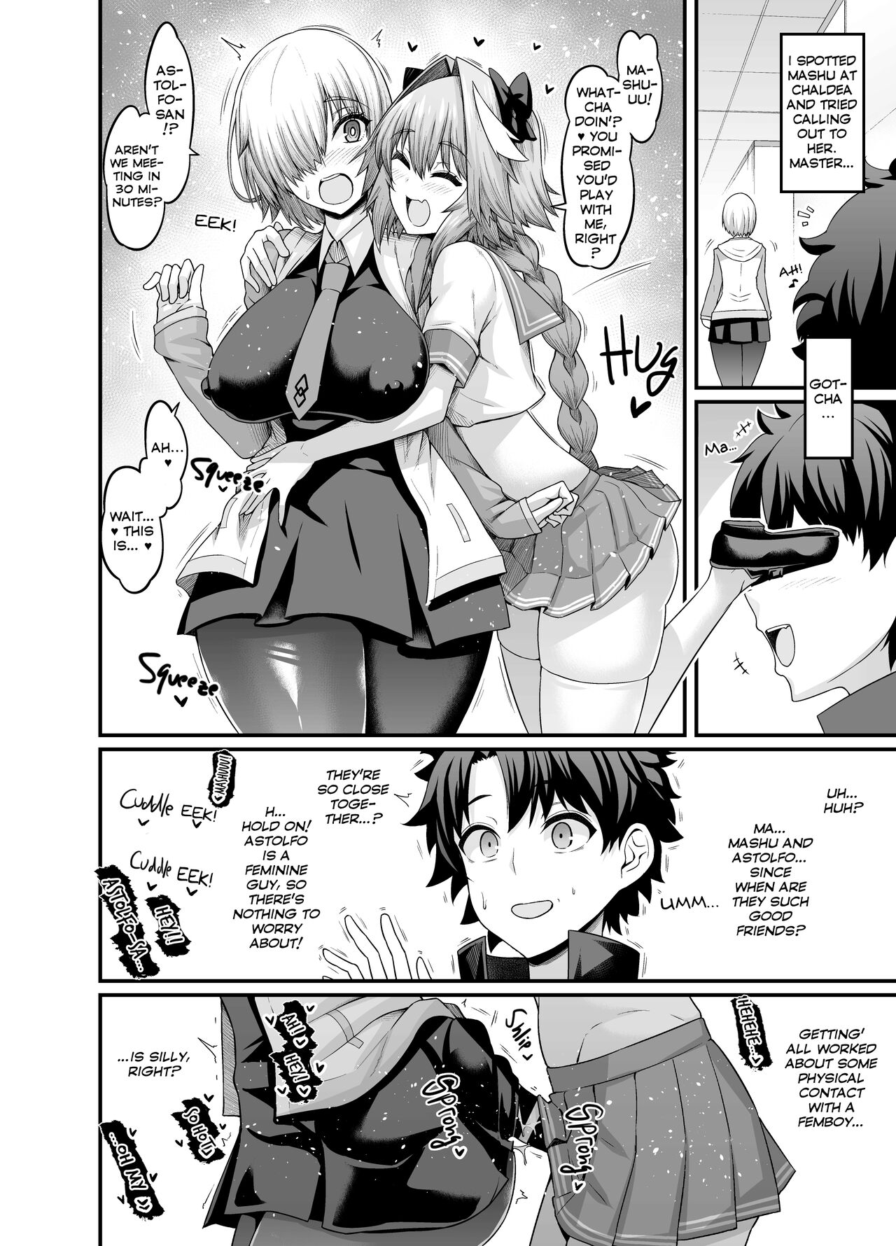 Sao-yaku Astolfo-kyun ga Onna Eirei to Etchi shimakuru hon page 4 full