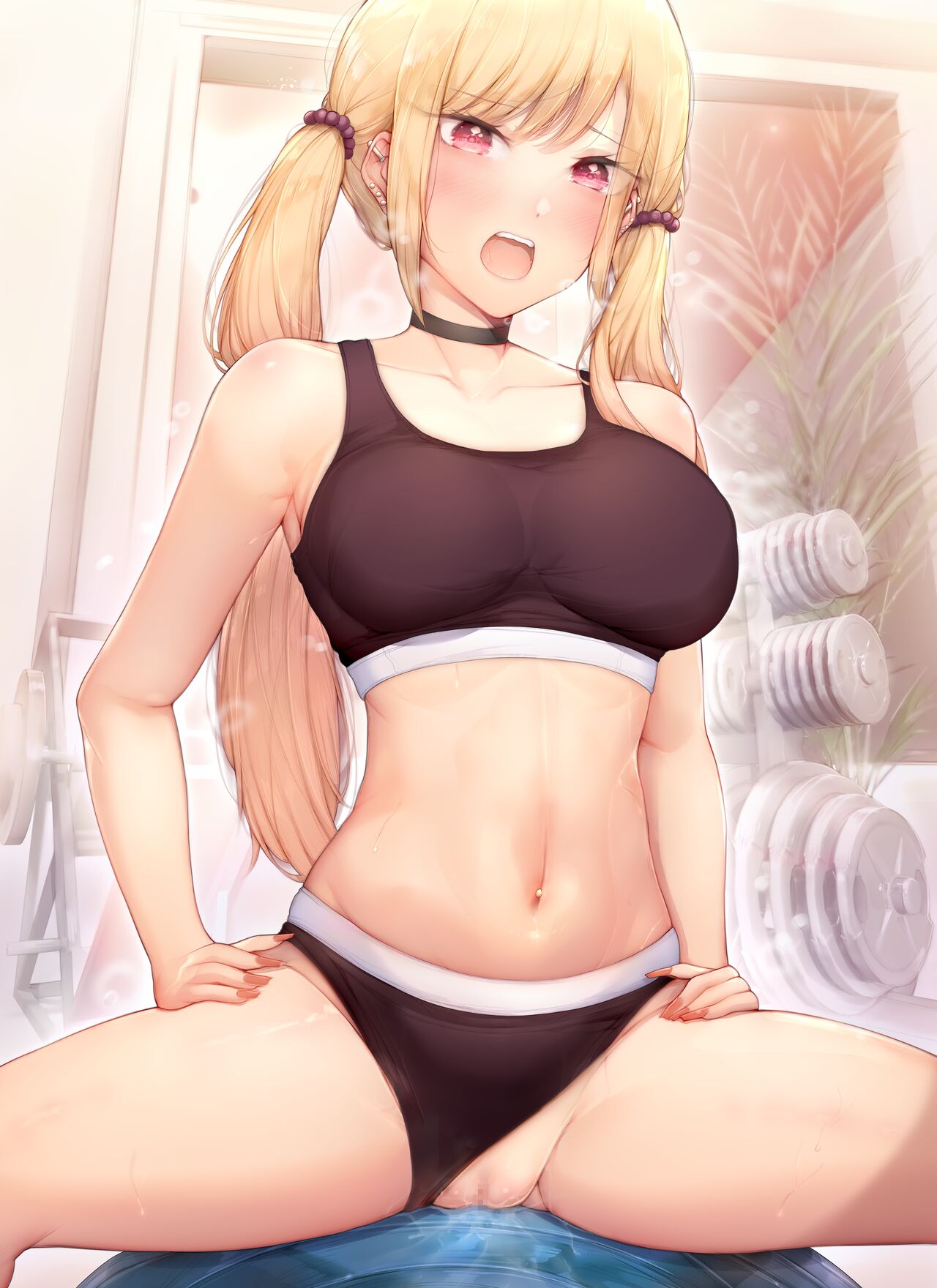 Exercise and stay hydrated  運動して水分補給を続ける（マリン） page 8 full