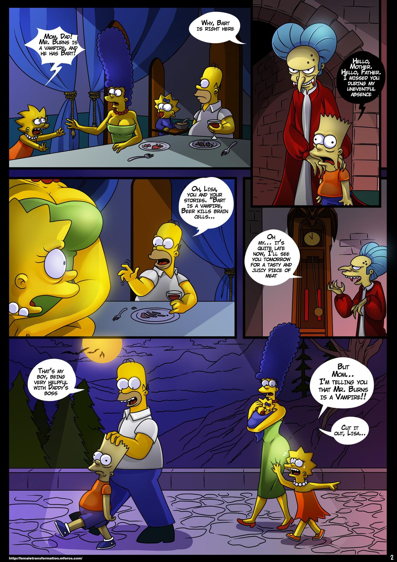 Treehouse of Horror #4 page 3 full