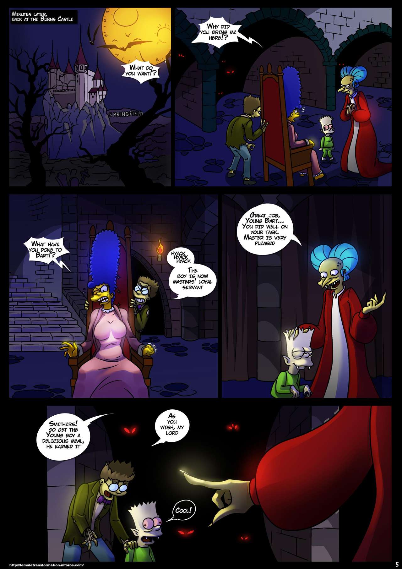 Treehouse of Horror #4 page 6 full