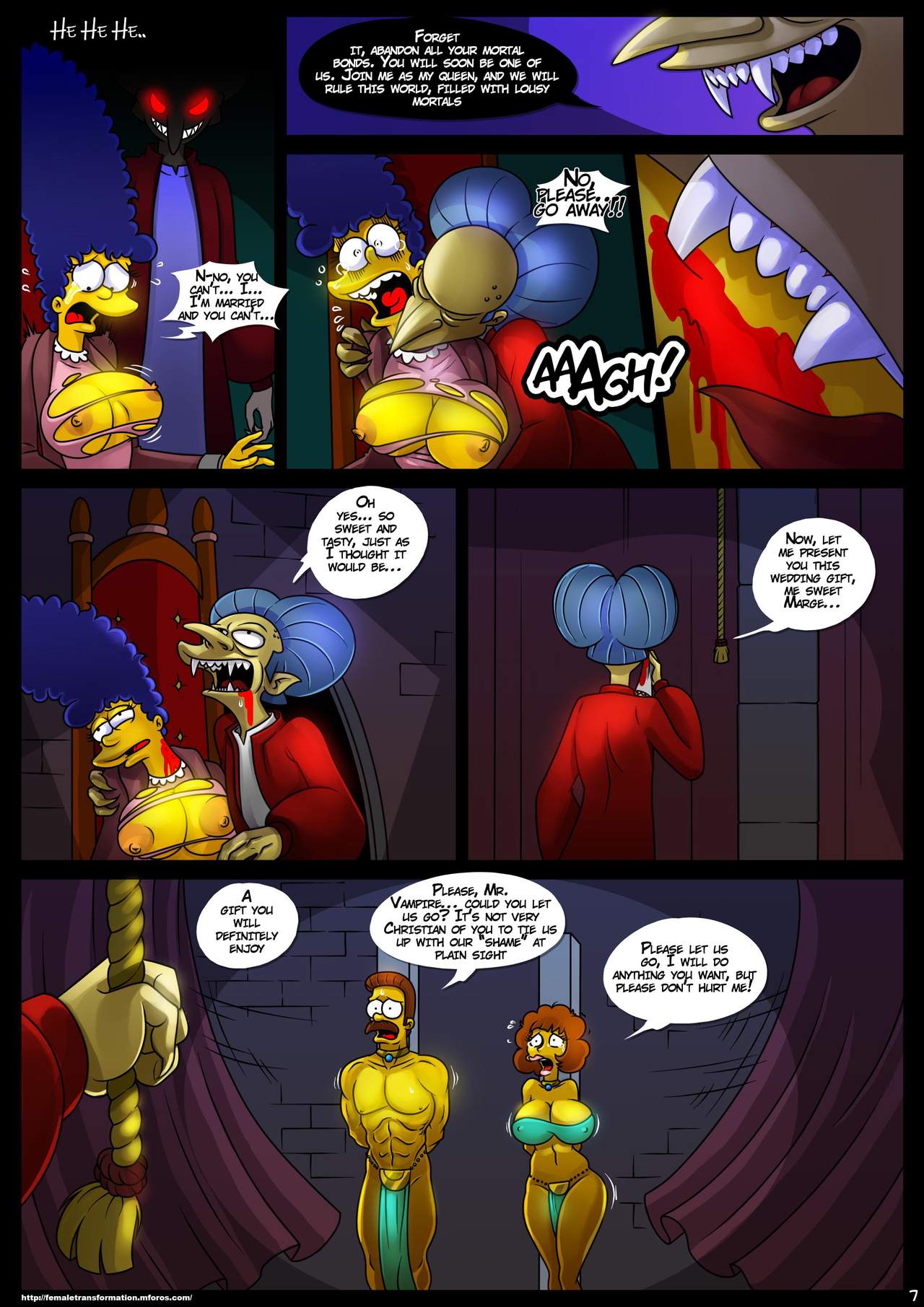 Treehouse of Horror #4 page 8 full
