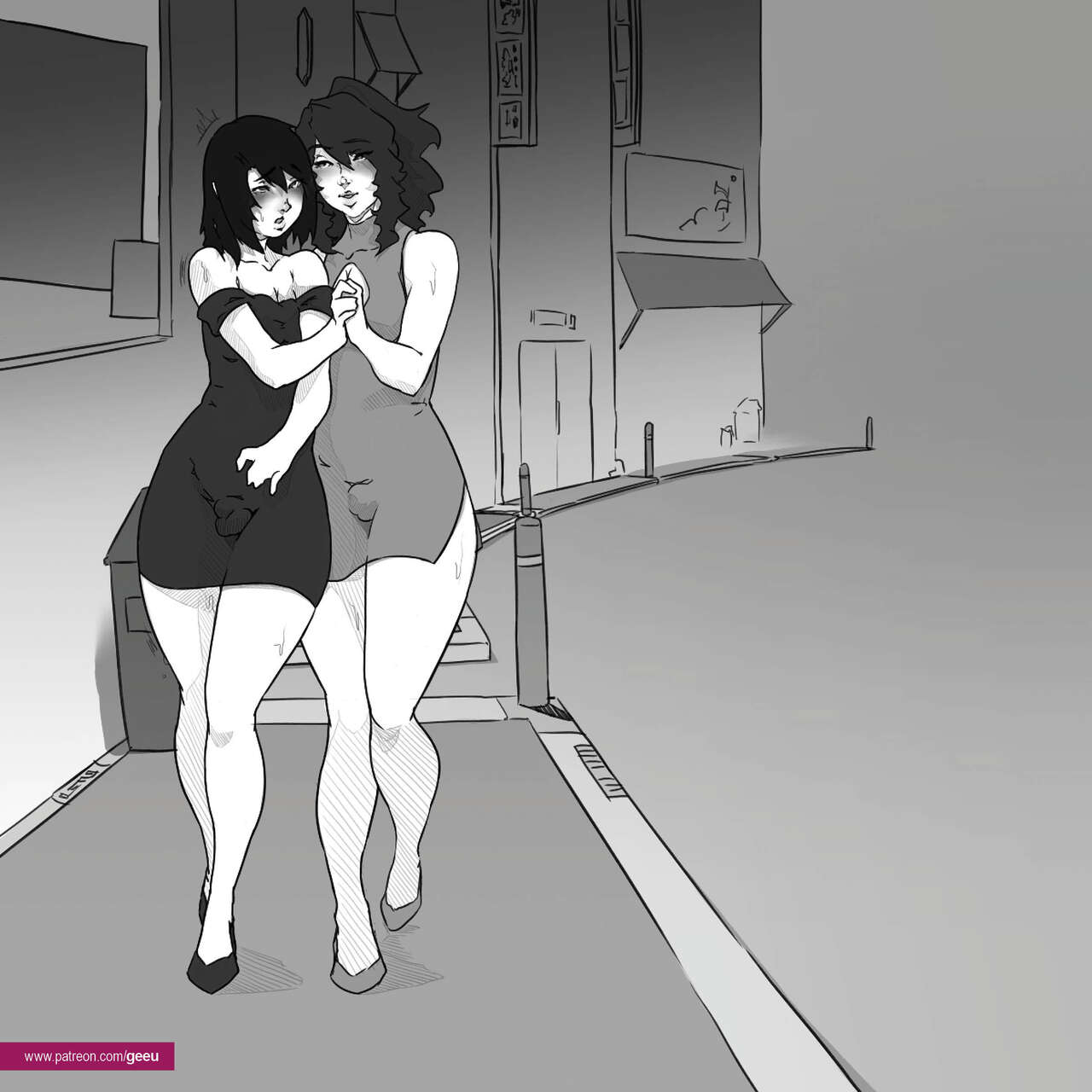 GeeU Presents - Yuki &amp; Madam's First Night Together page 9 full
