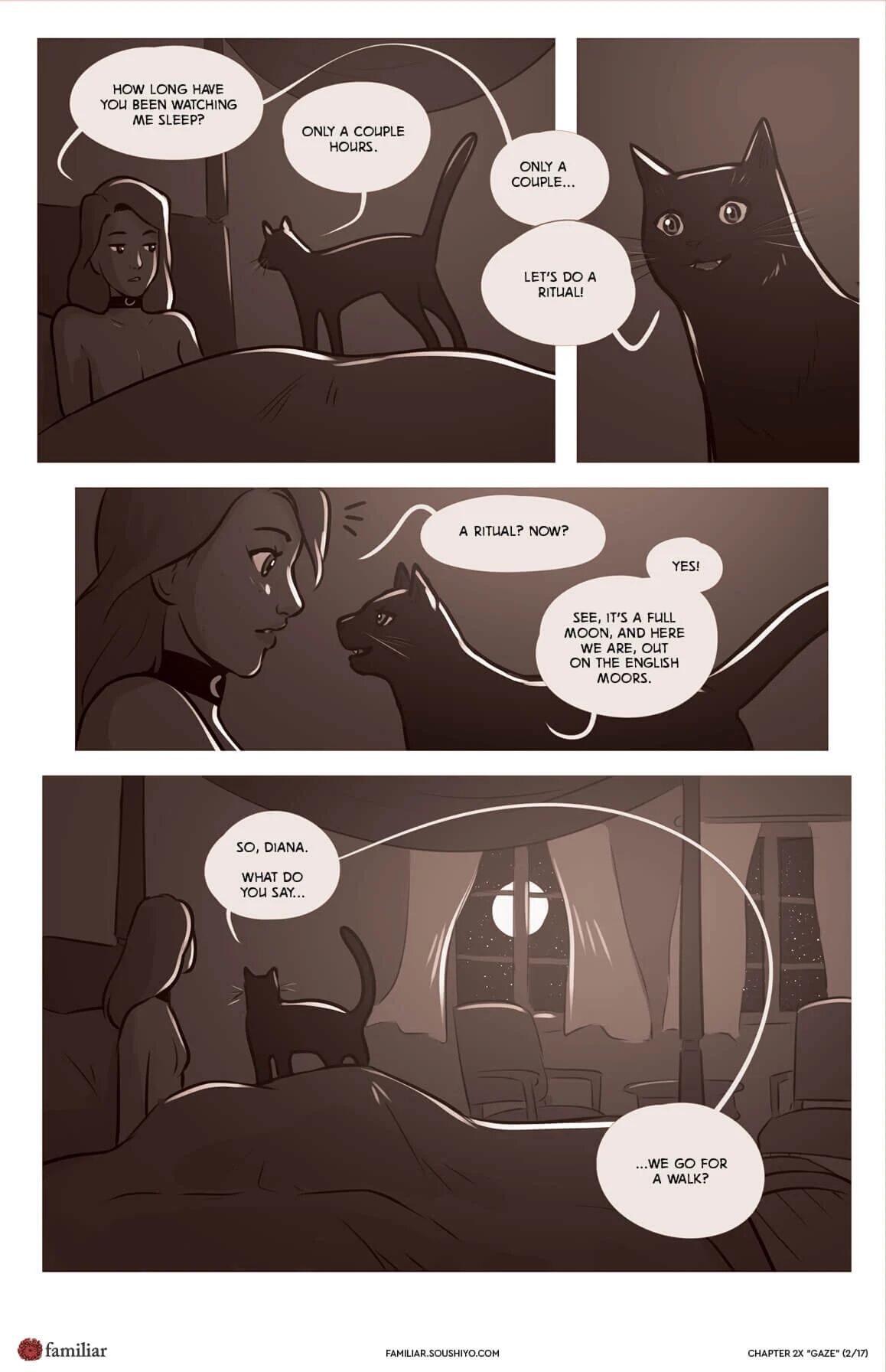 Familiar  - Act 2 - Chapter 11.5 - Gaze - english page 3 full