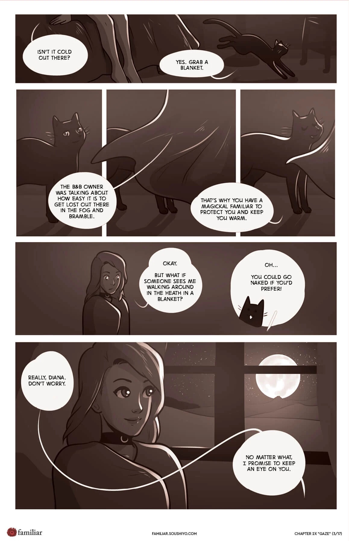 Familiar  - Act 2 - Chapter 11.5 - Gaze - english page 4 full