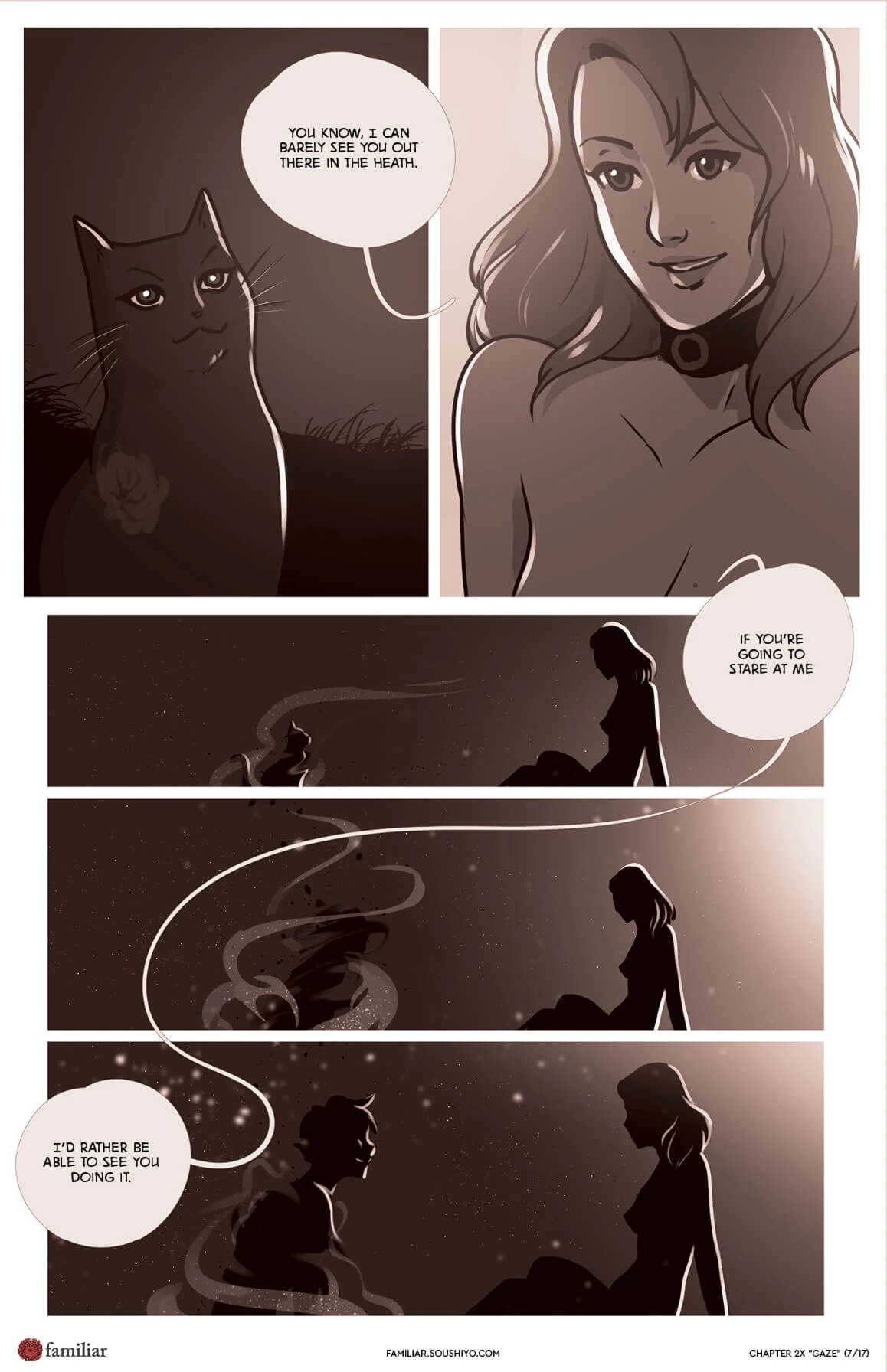 Familiar  - Act 2 - Chapter 11.5 - Gaze - english page 8 full