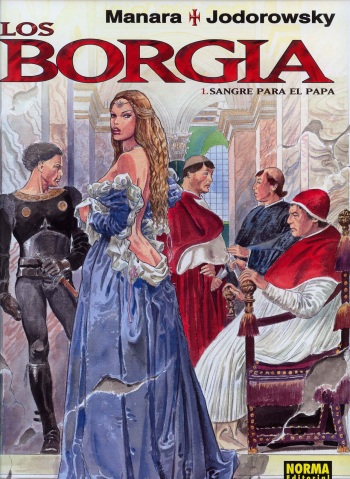 Los Borgia 01 - Sangre para el Papa cover