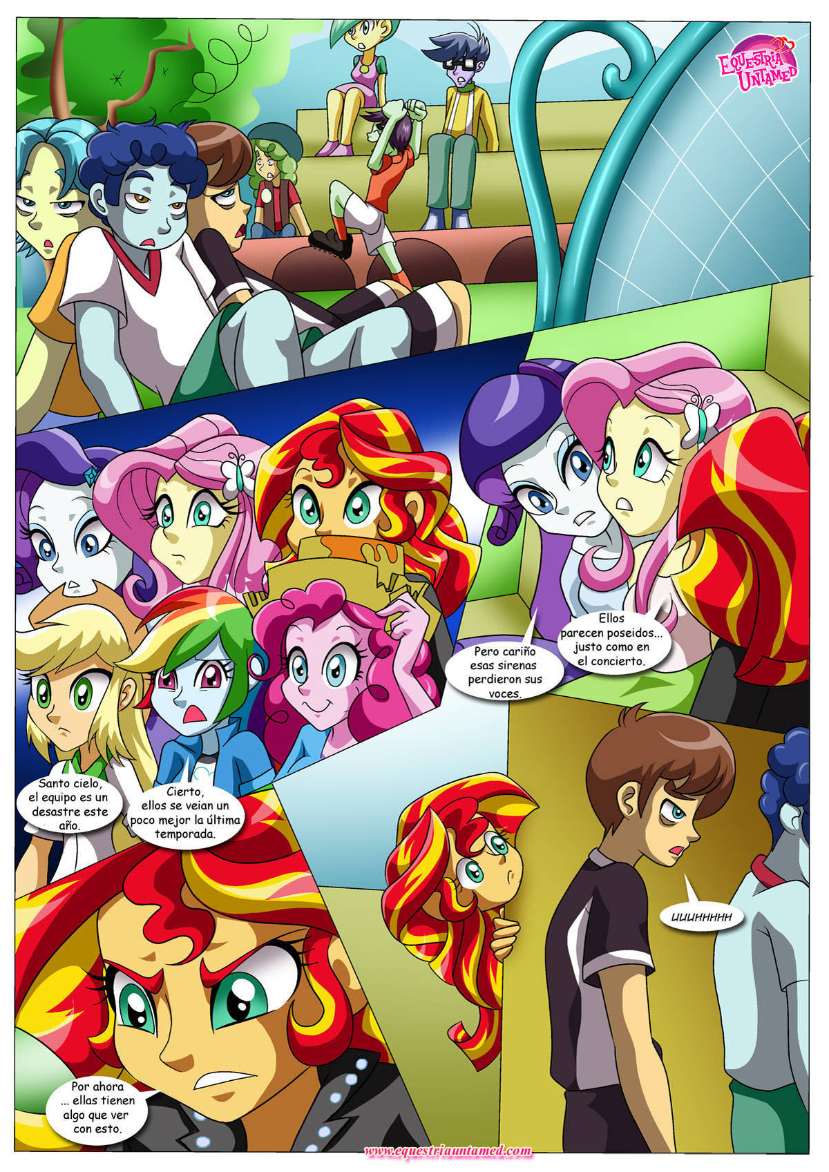 The Dazzlings Revenge page 8 full