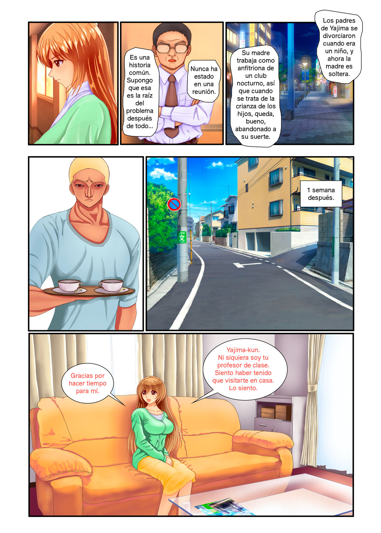 Maestra profanada - Mi primer amor cae en una vil trampa tendida por un delincuente page 10 full