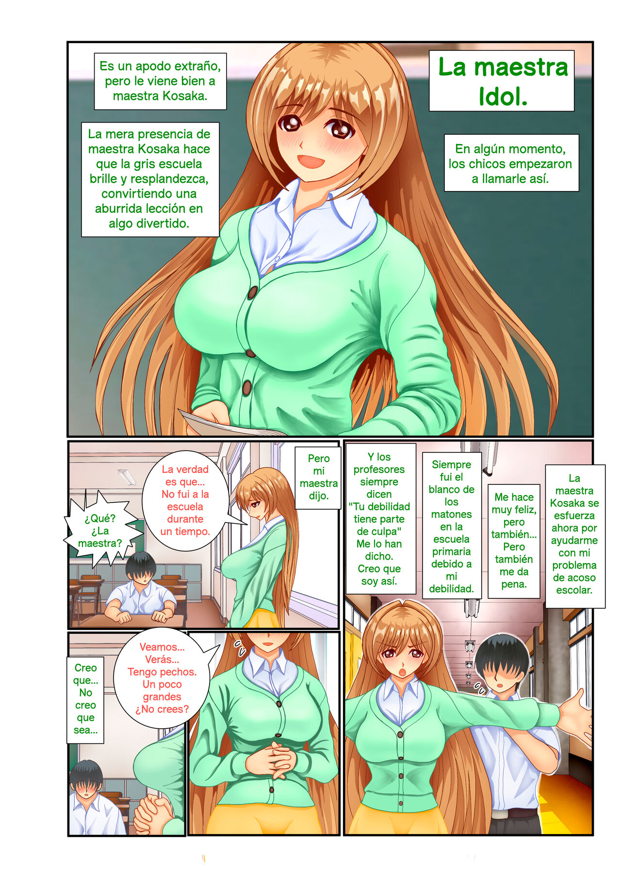 Maestra profanada - Mi primer amor cae en una vil trampa tendida por un delincuente page 4 full