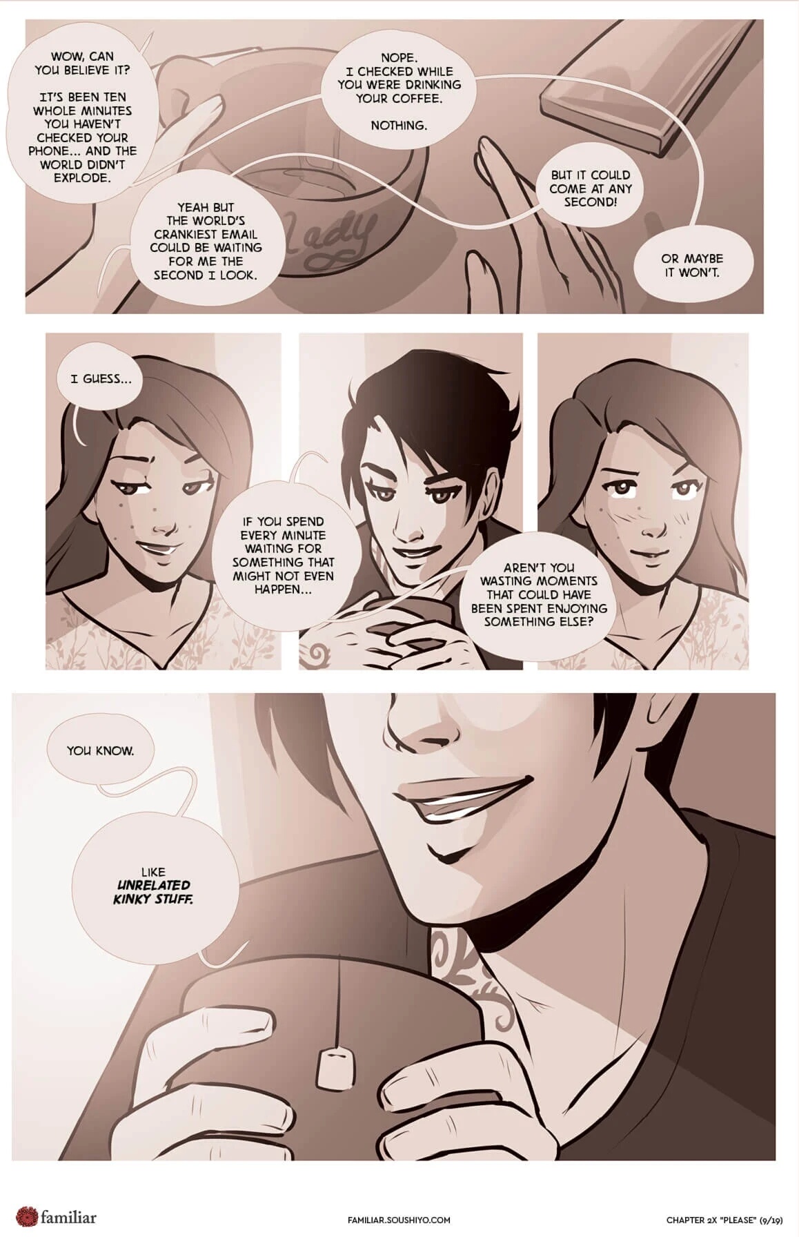 Familiar  - Act 2 - Chapter 10.5 - Please - english page 10 full