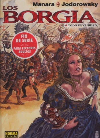 Los Borgia 04 - Todo es Vanidad cover