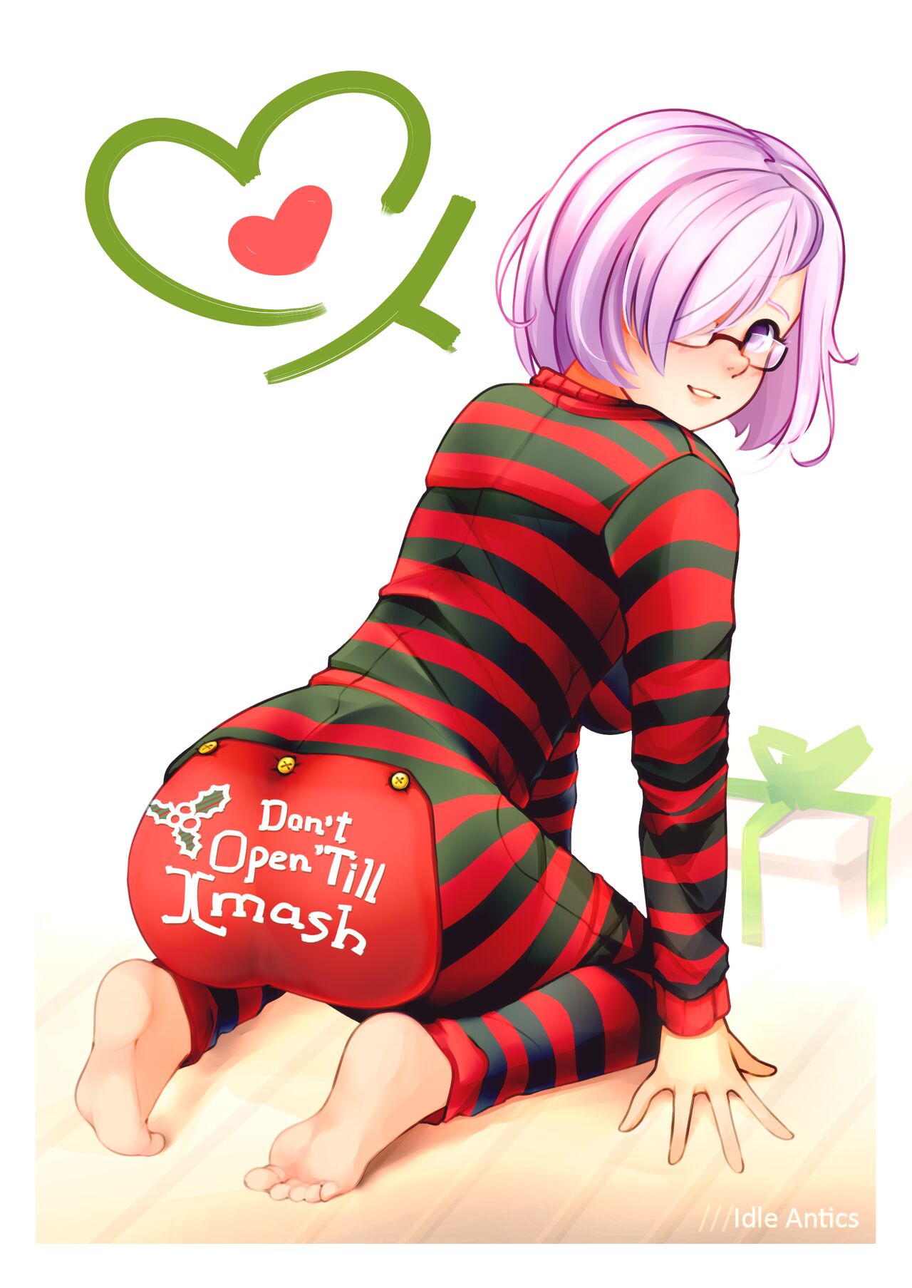 Don't Open 'Til Christmas Pajamas page 1 full