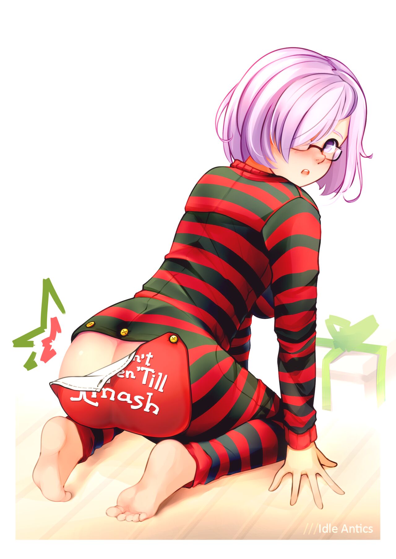 Don't Open 'Til Christmas Pajamas page 2 full