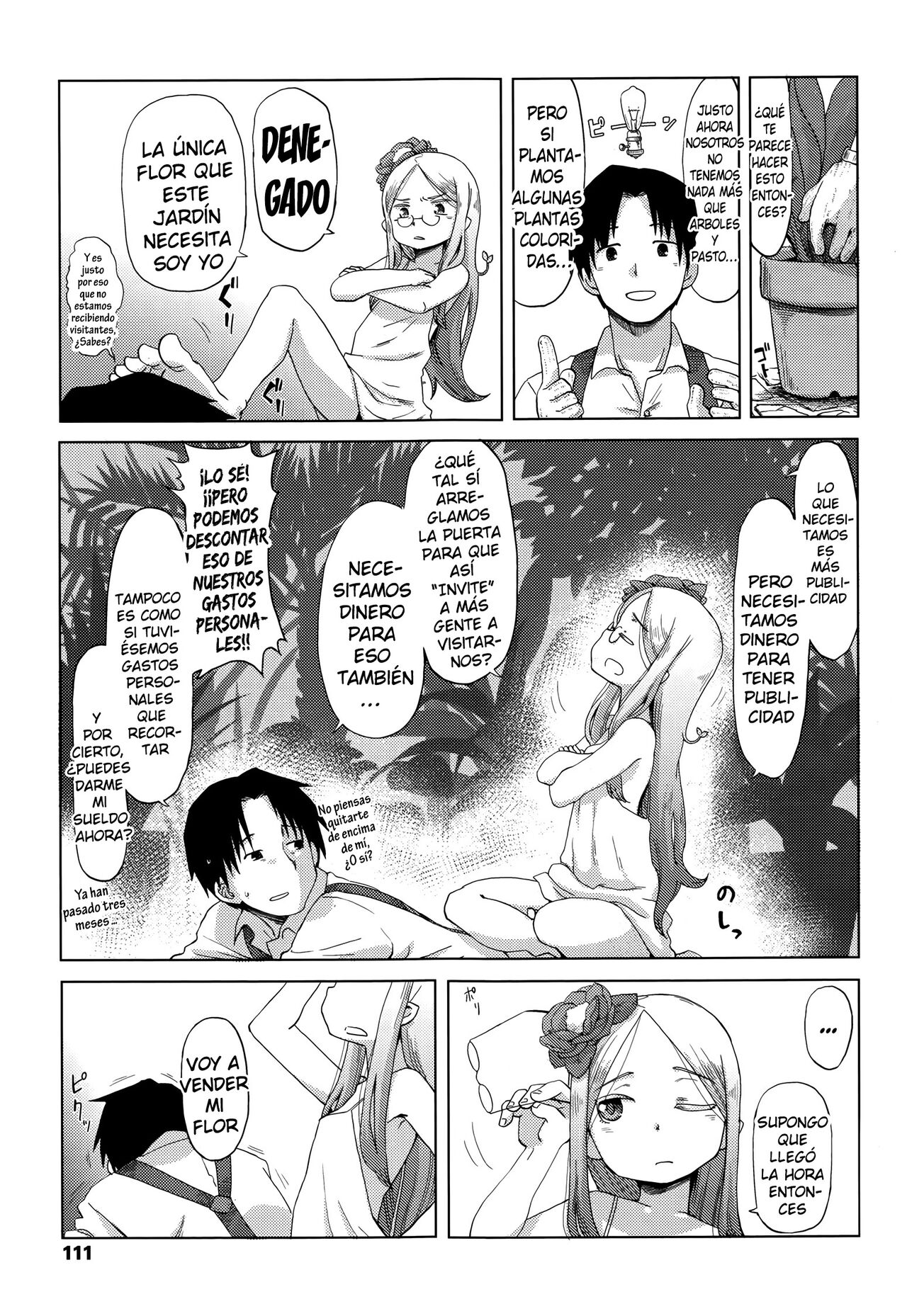 Hana no Kokoro to Keieijutsu - The Heart Of A Flower, &amp; Its Care page 7 full