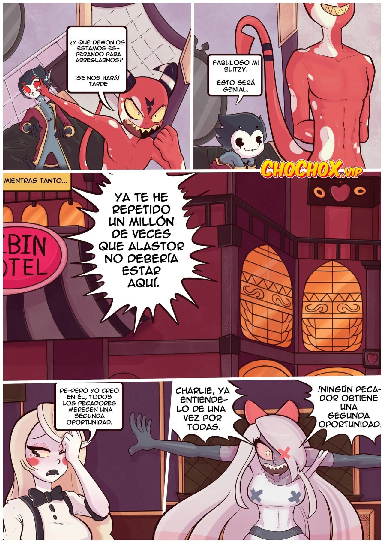 Hazbin Hotel: Demonic Infidelity page 3 full
