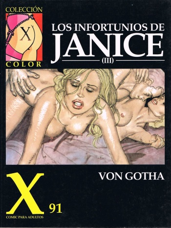 Los infortunios de Janice #3 cover