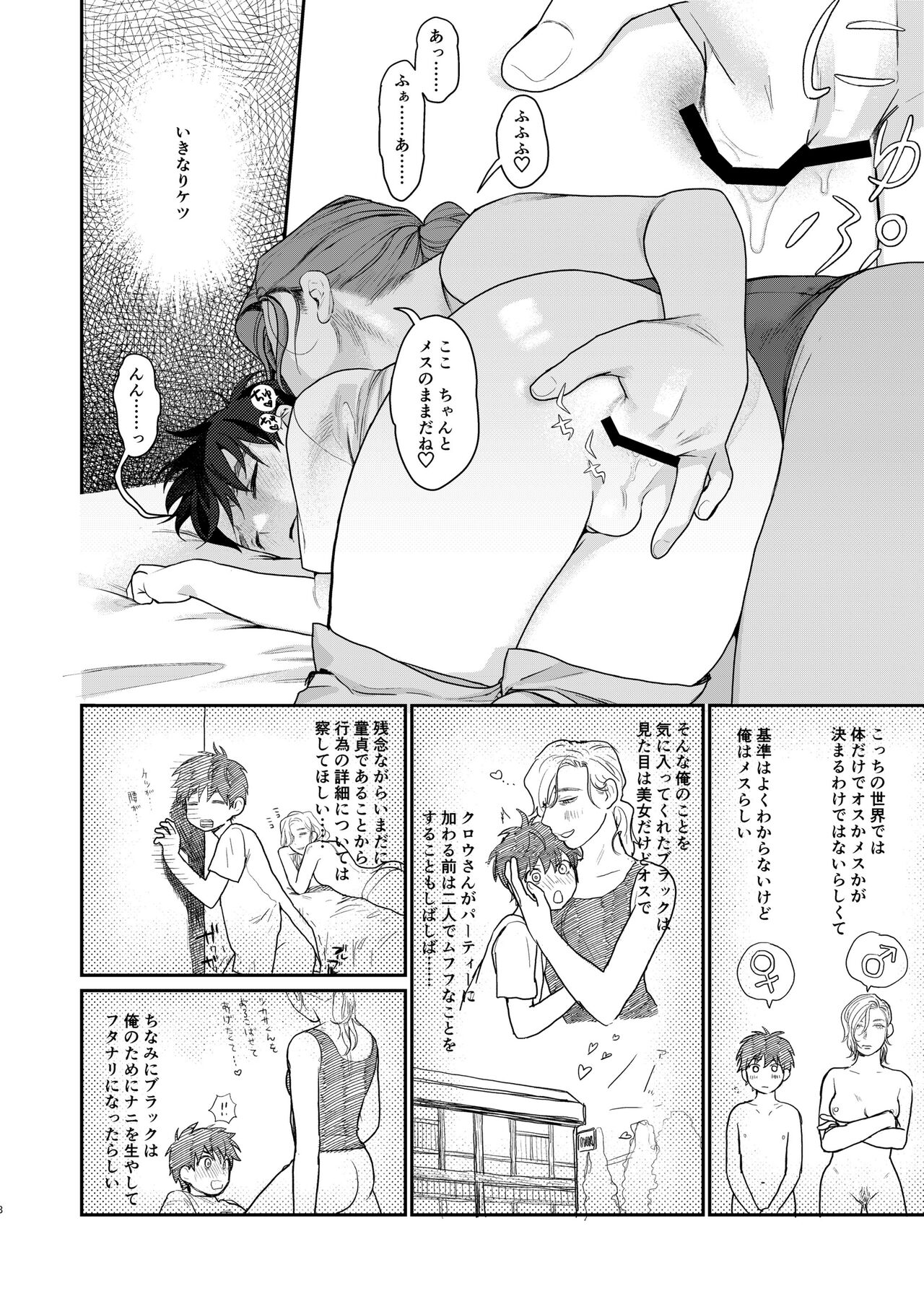 Teni Shita Isekai de Mesu Atsukai Sareru Otoko no Ore, Party Kunda Onee-san Futari ni Kanzen Haiboku page 6 full