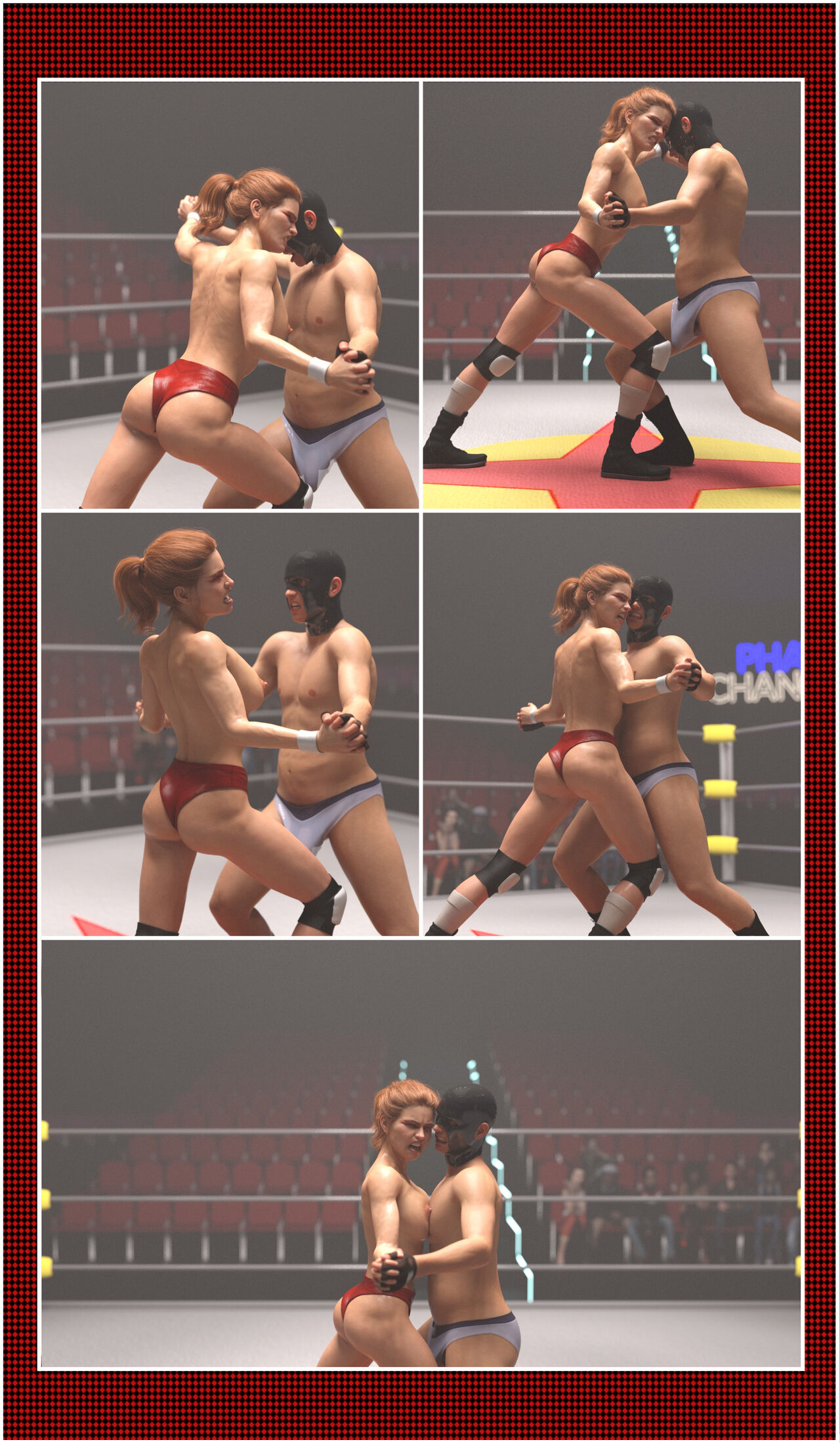 Agony &amp; Ecstasy Combat - Red Queen page 1 full