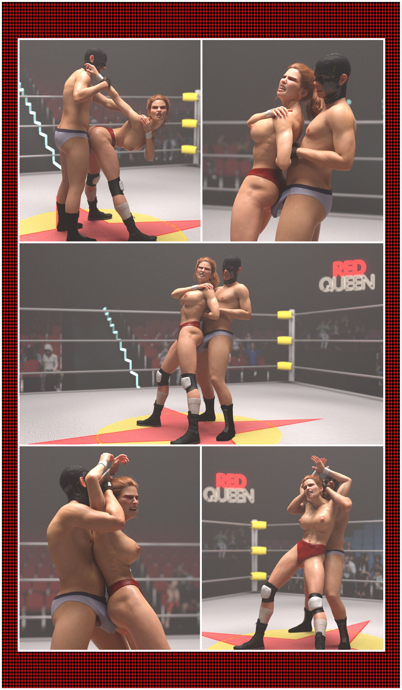 Agony &amp; Ecstasy Combat - Red Queen page 10 full