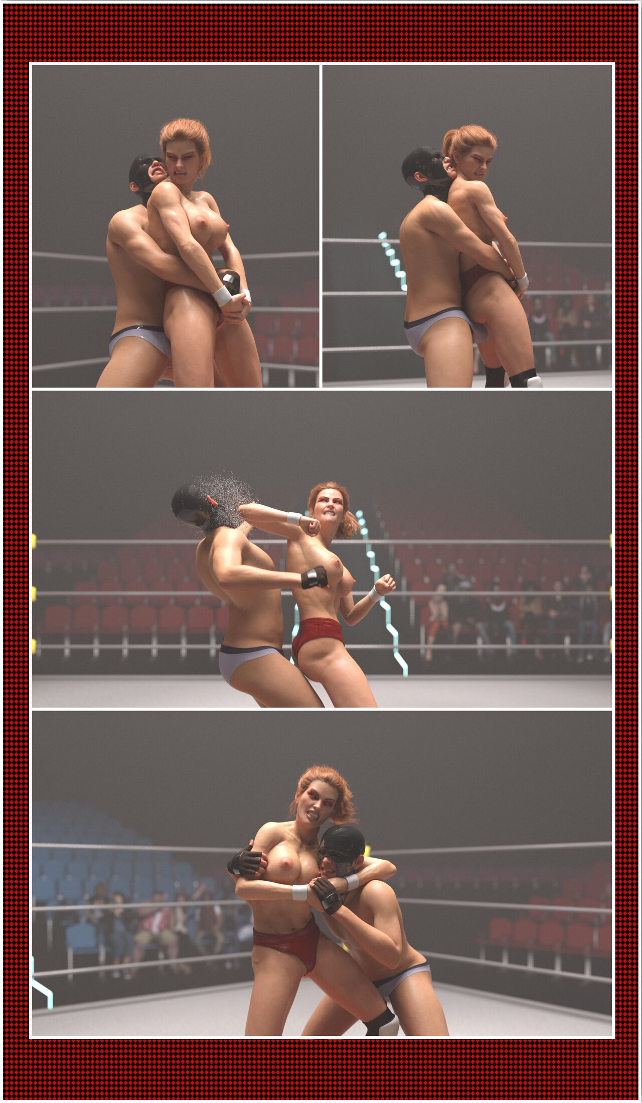 Agony &amp; Ecstasy Combat - Red Queen page 6 full
