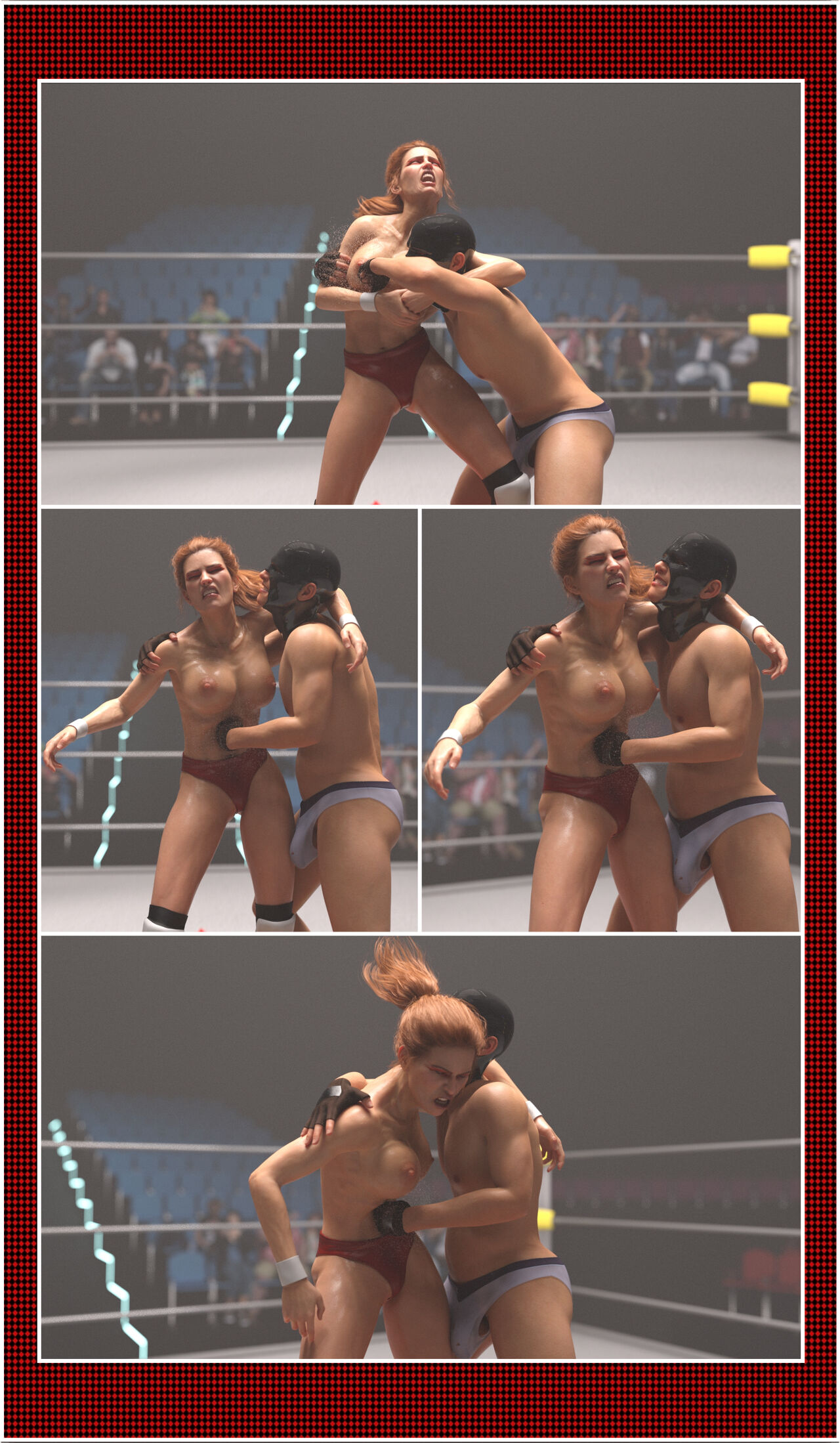 Agony &amp; Ecstasy Combat - Red Queen page 7 full