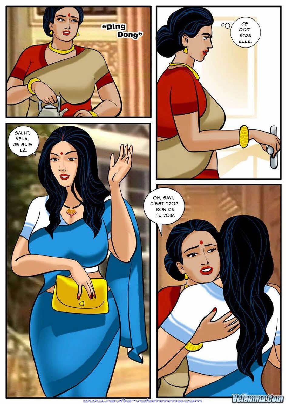 Velamma - 006 - visite d'une vielle amie page 3 full